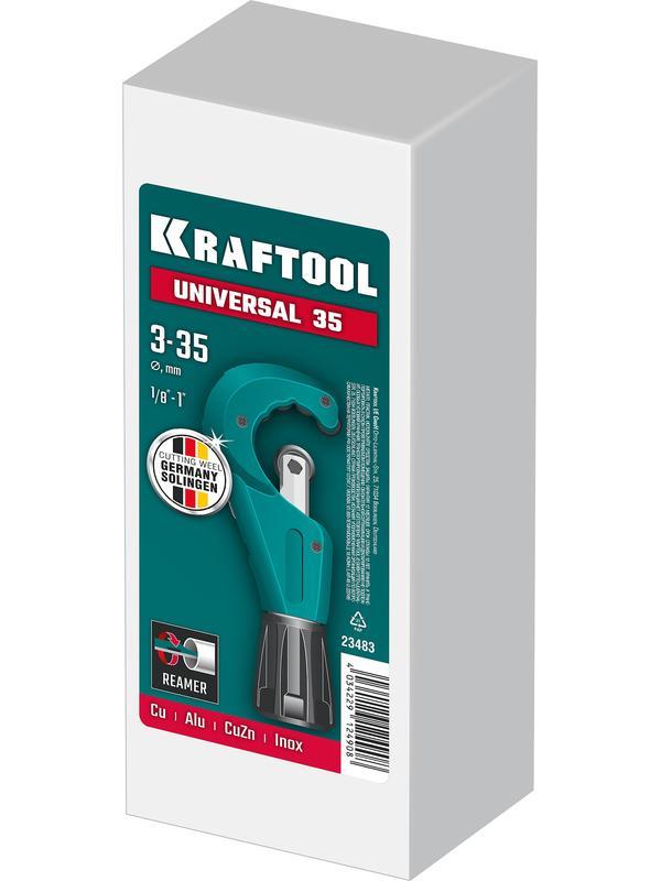 KRAFTOOL Universal-35, 3 - 35 мм, труборез для меди и алюминия (23483)