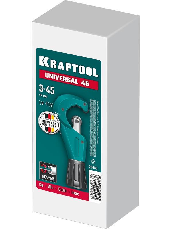 KRAFTOOL Universal-45, 3 - 45 мм, труборез для меди и алюминия (23485)