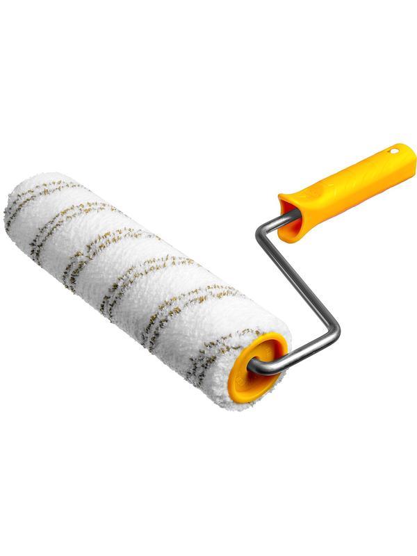 STAYER MICROTEX, 48 х 240 мм, бюгель 8 мм, ворс 9 мм, для агрессивных сред, малярный валик, Professional (0341-24)