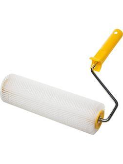 STAYER 75 х 250 мм, бюгель 8 мм,пластмассовые иглы, игольчатый валик для наливных полов в сборе, Professional (03951-25)