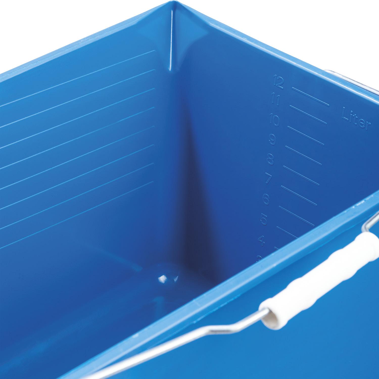 ЗУБР 12 л, высокопрочное, малярное пластиковое ведро, Профессионал (0609-12)