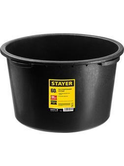 STAYER 60 л, круглый строительный таз (06098-60)
