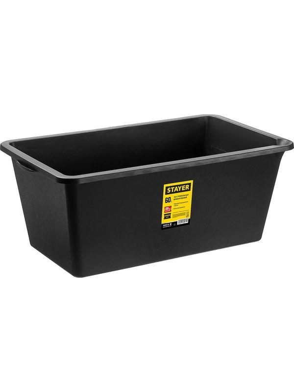 STAYER 60 л, прямоугольный строительный таз (06099-60)