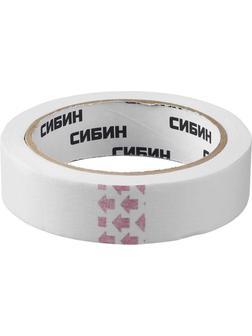СИБИН 25 мм х 25 м, креповый, малярный скотч (12111-25)