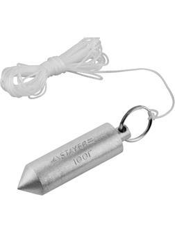 STAYER 5 м, 100 г, строительный отвес со шнуром (0635-10)