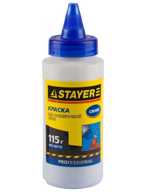 STAYER 115 г, синяя, краска для разметочной нити (2-06401-1)