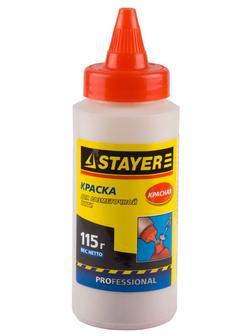 STAYER 115 г, красная, краска для разметочной нити (2-06401-2)