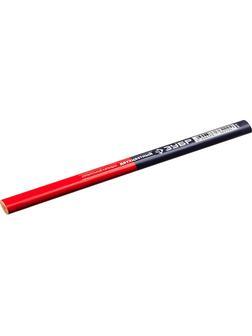 ЗУБР КС-2 HB, 180 мм, двухцветный строительный карандаш, Профессионал (06310)