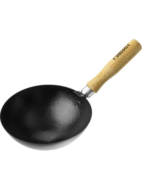 СИБИН с деревянной ручкой, штукатурный ковш (08245)