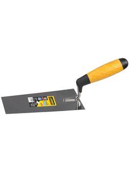 STAYER 180 мм, нержавеющее полотно, 2-х компонентная рукоятка, кельма трапеция, Professional (08291-18)