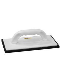 STAYER 130 x 280 мм, с резиновым покрытием 10 мм, пластмассовая, терочная доска, Professional (0815-1)