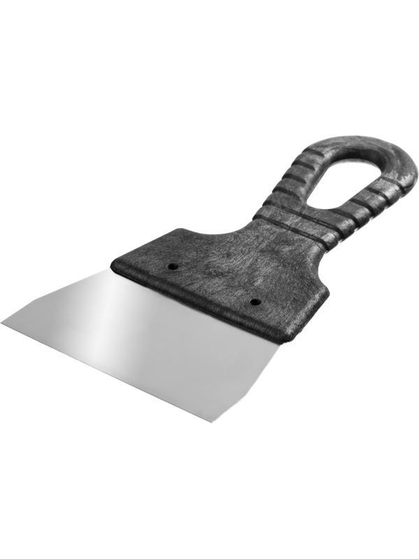 СИБИН 100 мм, пластиковая ручка, нержавеющий, шпатель (10079-100)