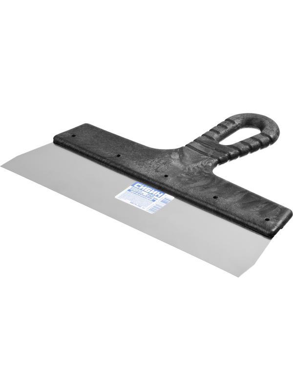 СИБИН 250 мм, пластиковая ручка, нержавеющий, фасадный шпатель (10079-250)