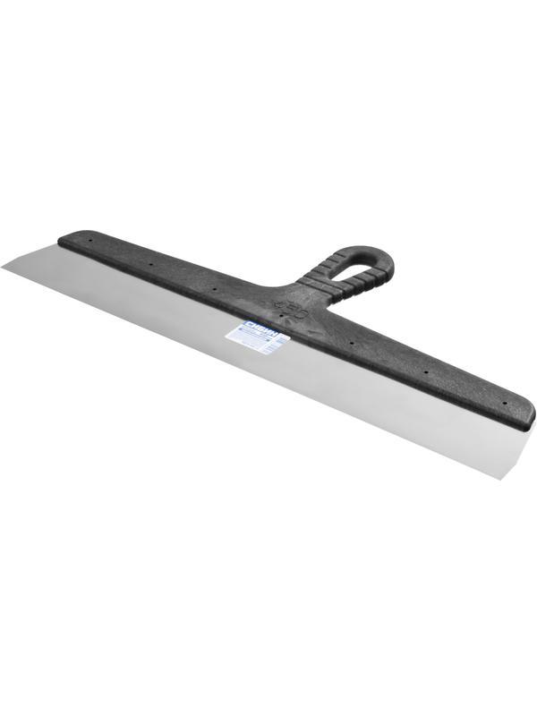 СИБИН 450 мм, пластиковая ручка, нержавеющий, фасадный шпатель (10079-450)