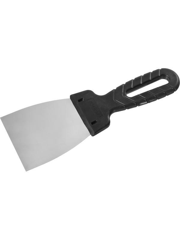 STAYER PROFlat, 80 мм, пластиковая ручка, нержавеющий, шпатель, Professional (1008-08)
