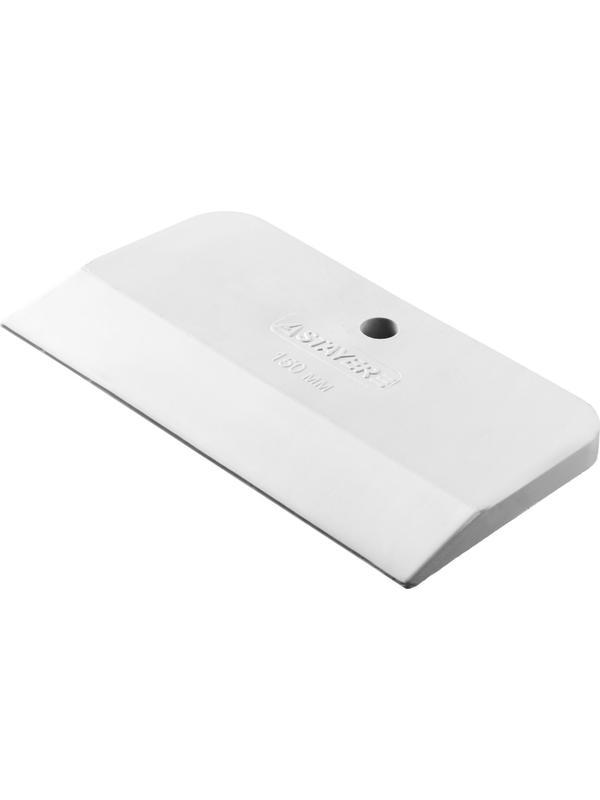 STAYER MAXFlat, 150 мм, для затирки швов эластичный, белый, резиновый шпатель (1027-150)