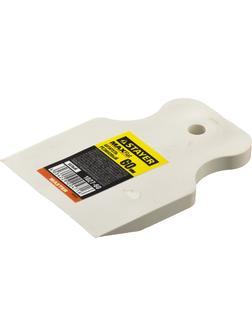 STAYER MAXFlat, 60 мм, для затирки швов эластичный, белый, резиновый шпатель (1027-60)