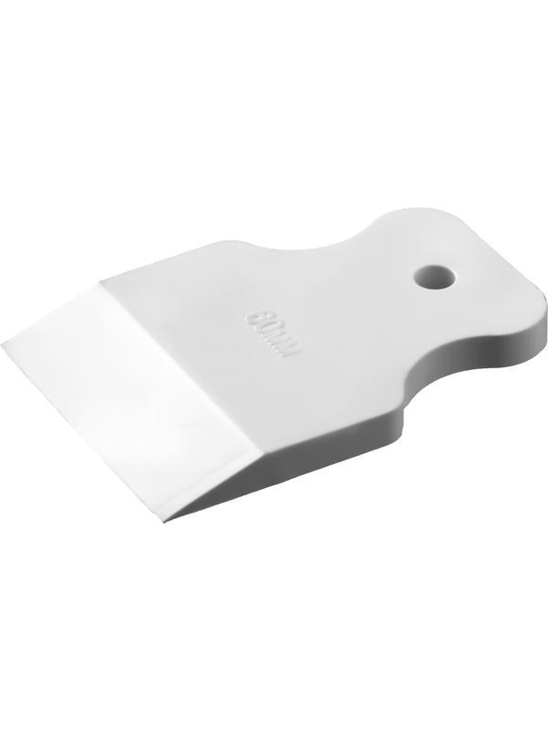 STAYER MAXFlat, 60 мм, для затирки швов эластичный, белый, резиновый шпатель (1027-60)