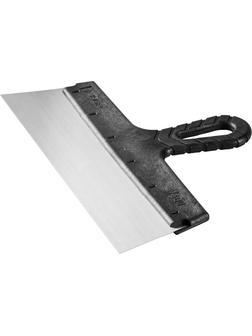 ЗУБР 300 мм, пластиковая ручка, стальной, фасадный шпатель (10052-30)