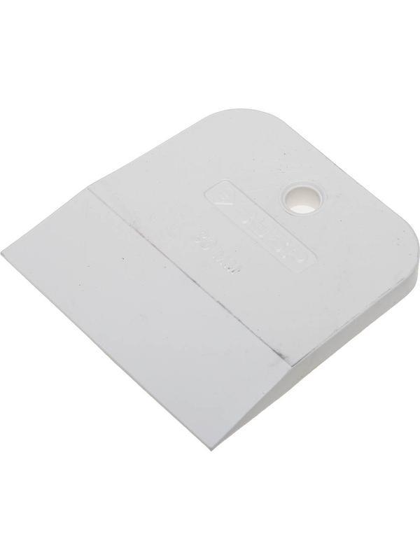 ЗУБР 80 мм, белый эластичный, шпатель для затирки швов (1016-80)