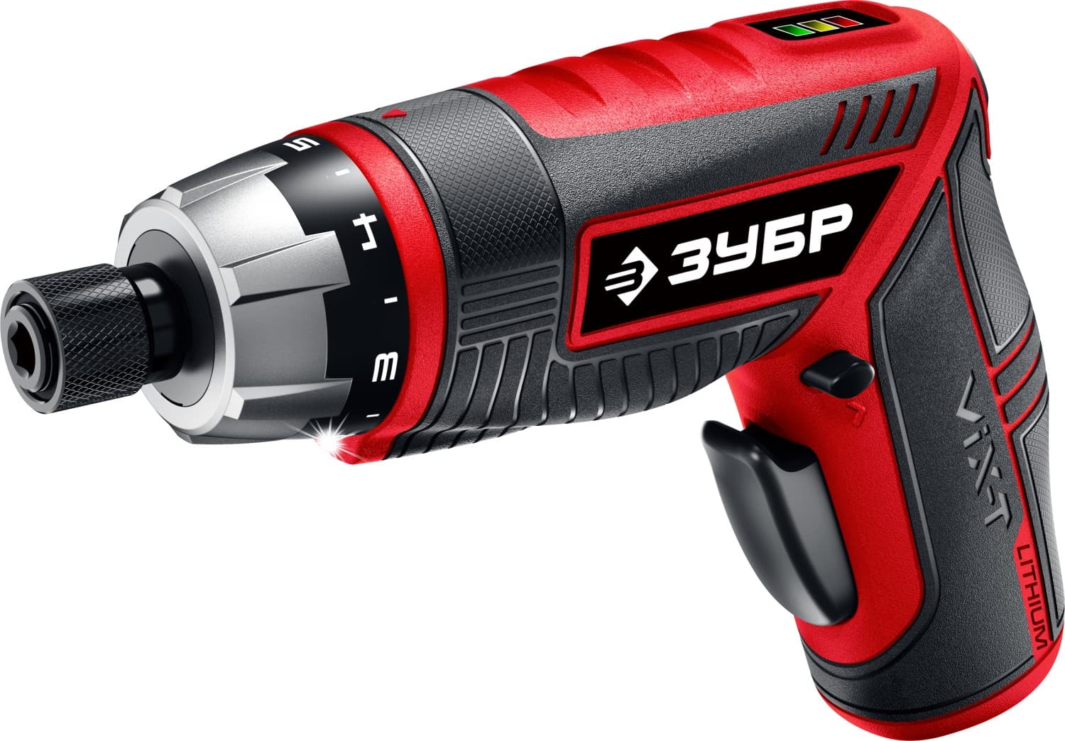 Отвертка-трансформер аккумуляторная ЗУБР ViX-T ЗО-ЕМ-3.6 Ли 3.6 В, кейс, 10 бит