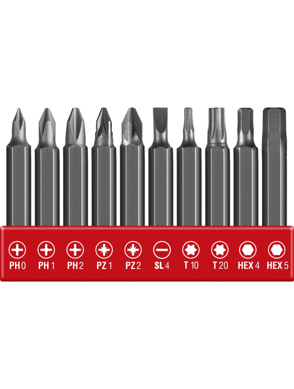 Отвертка-трансформер аккумуляторная ЗУБР ViX-T ЗО-ЕМ-3.6 Ли 3.6 В, кейс, 10 бит
