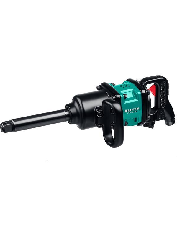 KRAFTOOL PW-3400, 1″, 3400 Н·м, ударный пневматический гайковерт (64200)