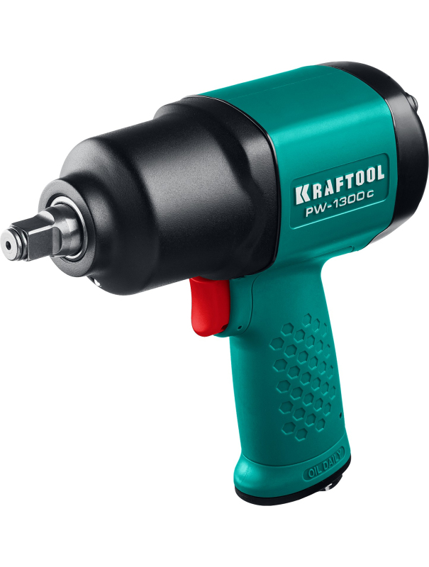 Ударный пневматический гайковерт KRAFTOOL PW-1300c 64205 1/2″ / 1300 Н·м.