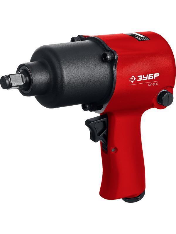 ЗУБР МГ-600, 1/2″, 600 Н·м, ударный пневматический гайковерт (64280)