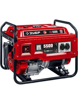 ЗУБР 5500 Вт, бензиновый генератор (СБ-5500)