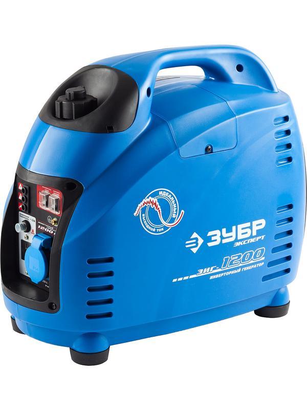 ЗУБР 1200 Вт, инверторный генератор, Профессионал (ЗИГ-1200)