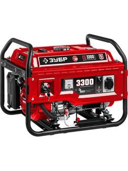 ЗУБР 3300 Вт, бензиновый генератор с электростартером (СБ-3300Е)