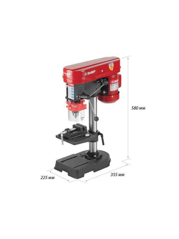 ЗУБР 350 Вт, 13 мм, вертикально - сверлильный станок (ЗСС-350)