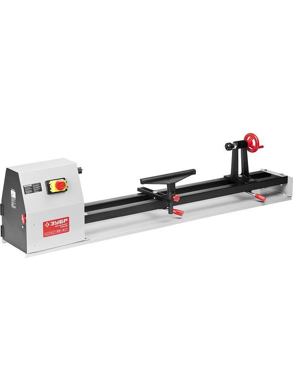 ЗУБР d 350 мм, 1000 мм, 350 Вт, токарный станок по дереву (ЗСТД-350-1000)