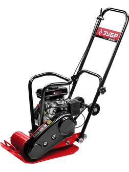 ЗУБР 10 кН, 50 кг, бензиновая виброплита (ВПБ-10 Г)