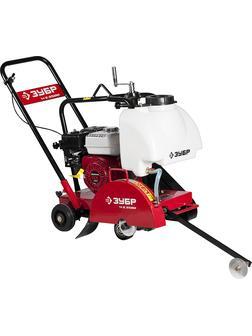 ЗУБР диск 350 мм, 115 мм макс. рез, бензиновый швонарезчик (резчик швов), Профессионал (ЗШБ-350 Х)