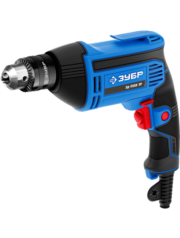 Дрель безударная ЗУБР ЗД-П550 ЭР, 13 мм. / 550 Вт.