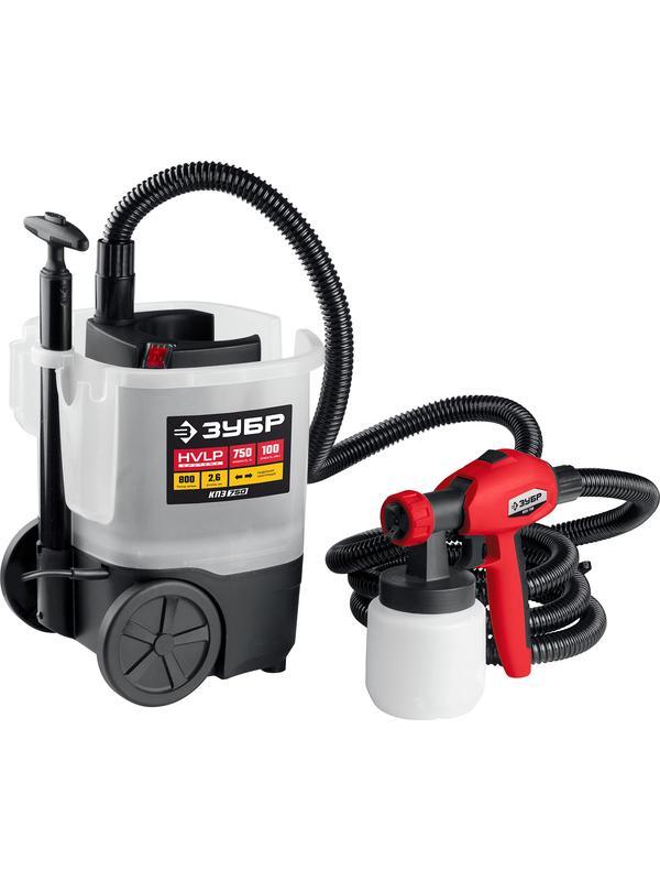 ЗУБР 750 Вт, краскопульт электрический, воздушный (КПЭ-750)