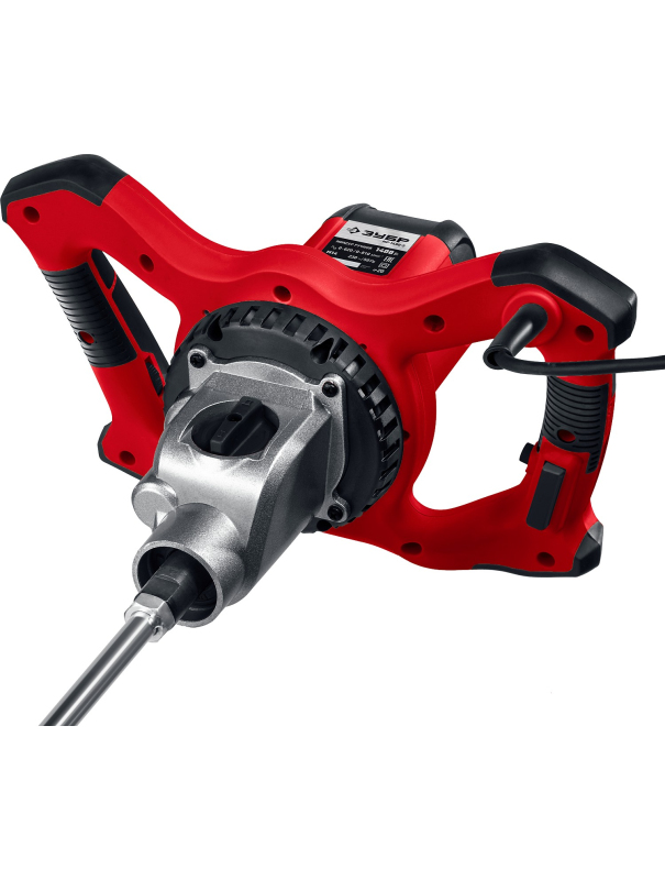 Строительный миксер ЗУБР МР-1400-2, М14, 2 скорости / 1400 Вт.