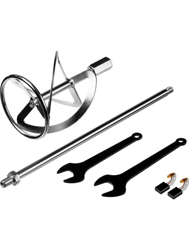 Строительный миксер ЗУБР МР-1600-2, М14, 2 скорости / 1600 Вт.