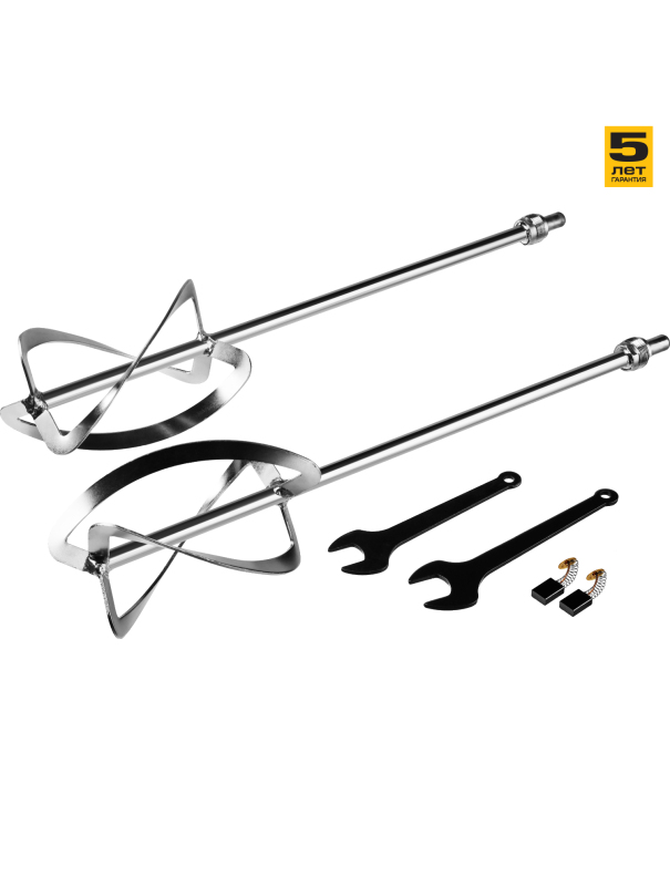 Строительный двойной миксер ЗУБР М27 МРД-1400 / 1400 Вт.