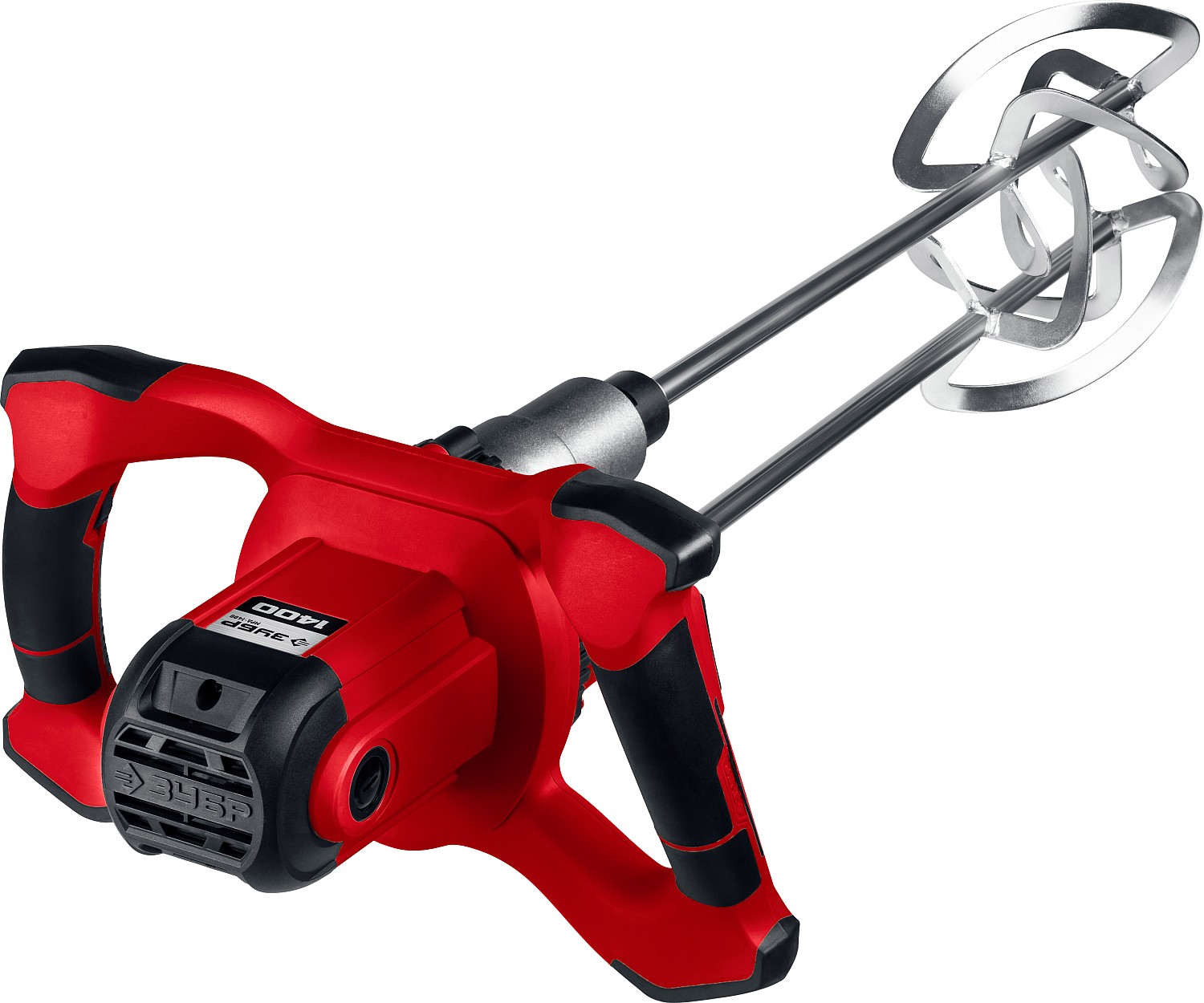 Строительный двойной миксер ЗУБР М27 МРД-1400 / 1400 Вт.