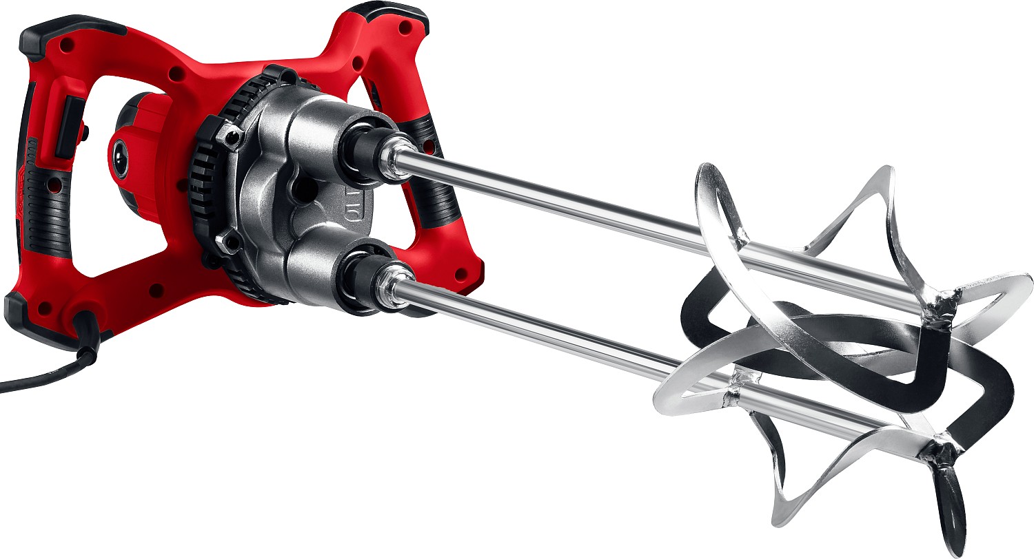 Строительный двойной миксер ЗУБР М27 МРД-1400 / 1400 Вт.