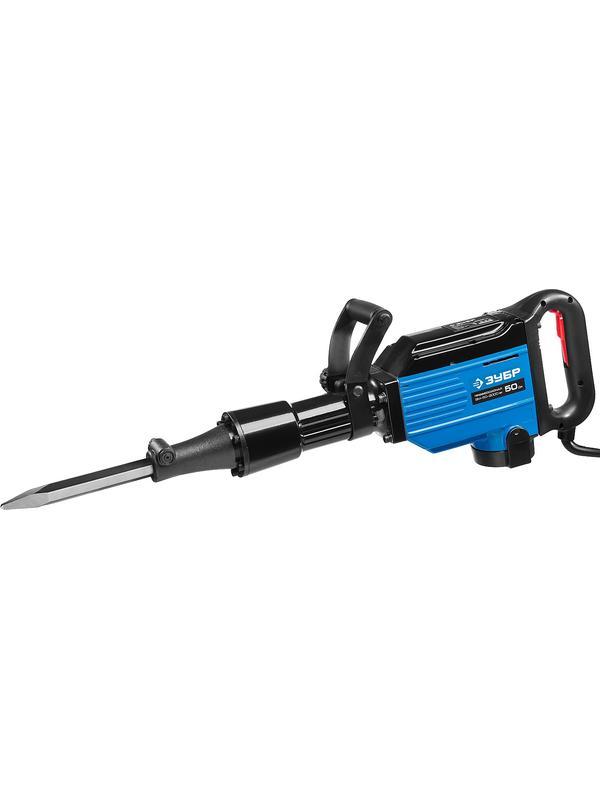 ЗУБР Бетонолом, 50 Дж, 2000 Вт, АВТ, отбойный молоток HEX-28, Профессионал (ЗМ-50-2000 ВК)