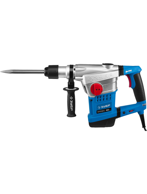 Перфоратор SDS-Max ЗУБР ЗПМ-40-1250 ЭВК АВТ. / 40 мм., 1250 Вт.