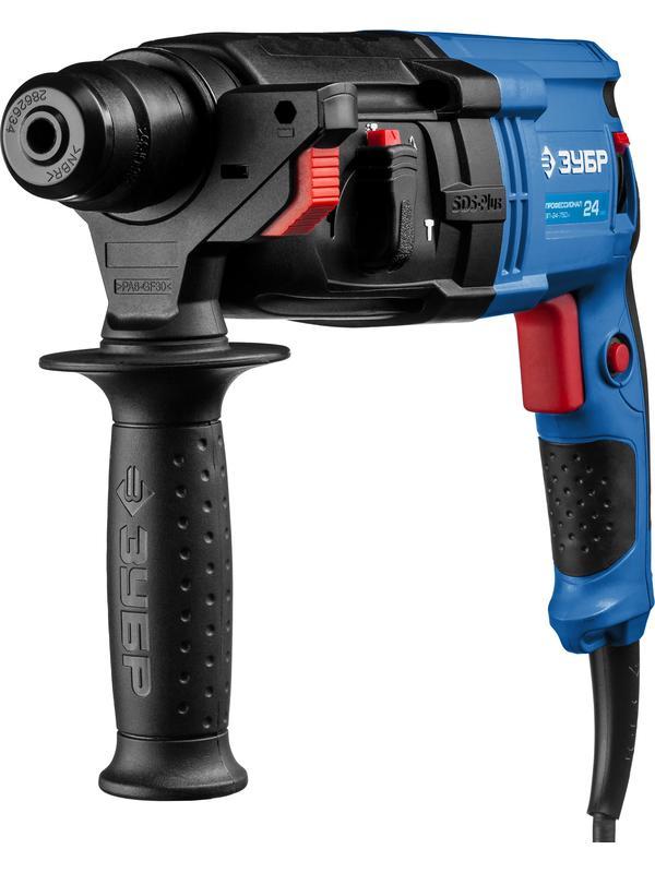 ЗУБР 24 мм, 750 Вт, перфоратор SDS Plus, Профессионал (ЗП-24-750 К)