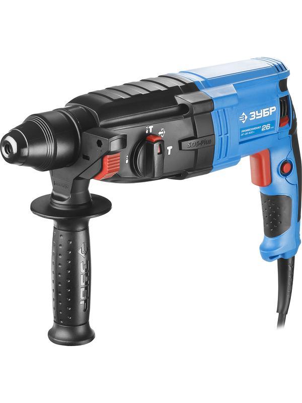 ЗУБР 26 мм, 800 Вт, перфоратор SDS Plus, Профессионал (ЗП-26-800 К)