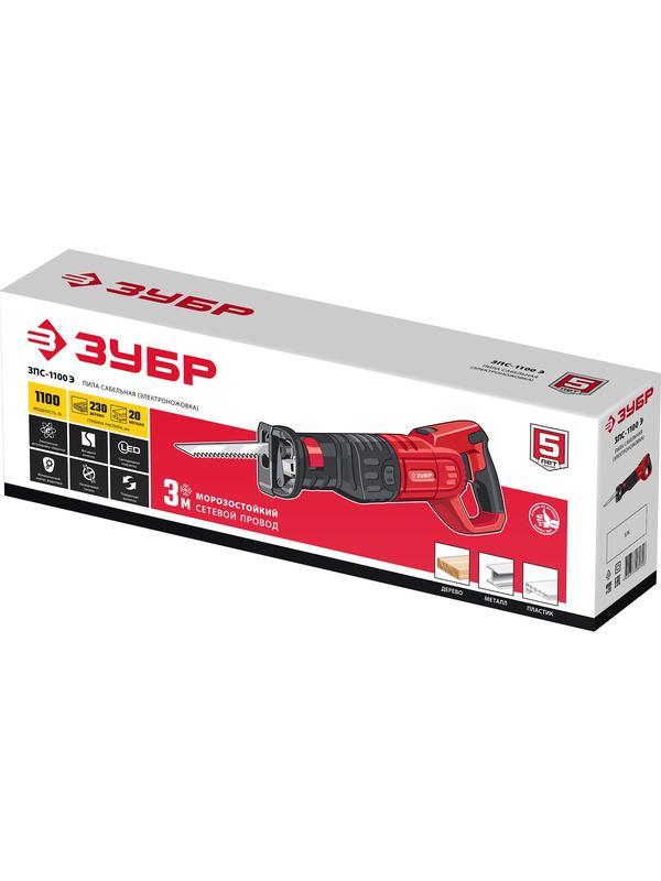 ЗУБР 1100 Вт, сабельная пила (ЗПС-1100 Э)