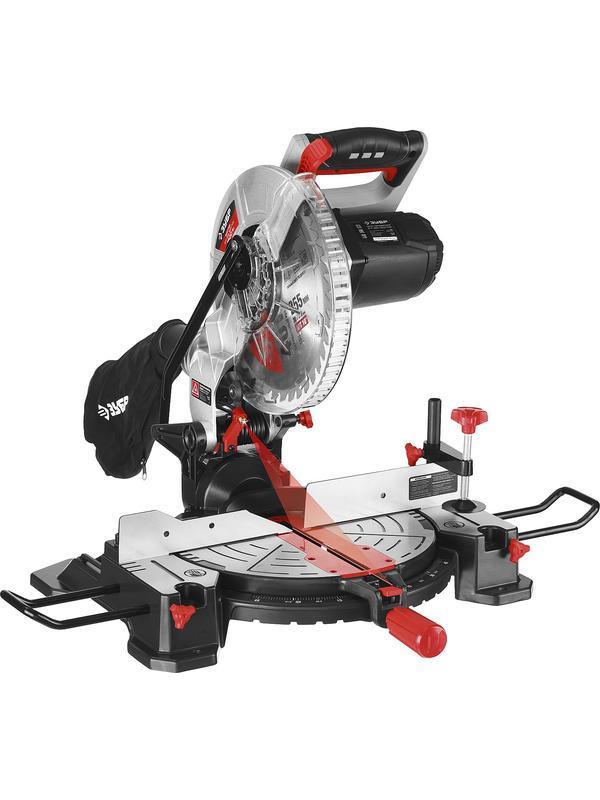 ЗУБР ЗПТ-255-1800 ЛМ2 пила торцовочная, d 255 х 30 мм, 1600 Вт