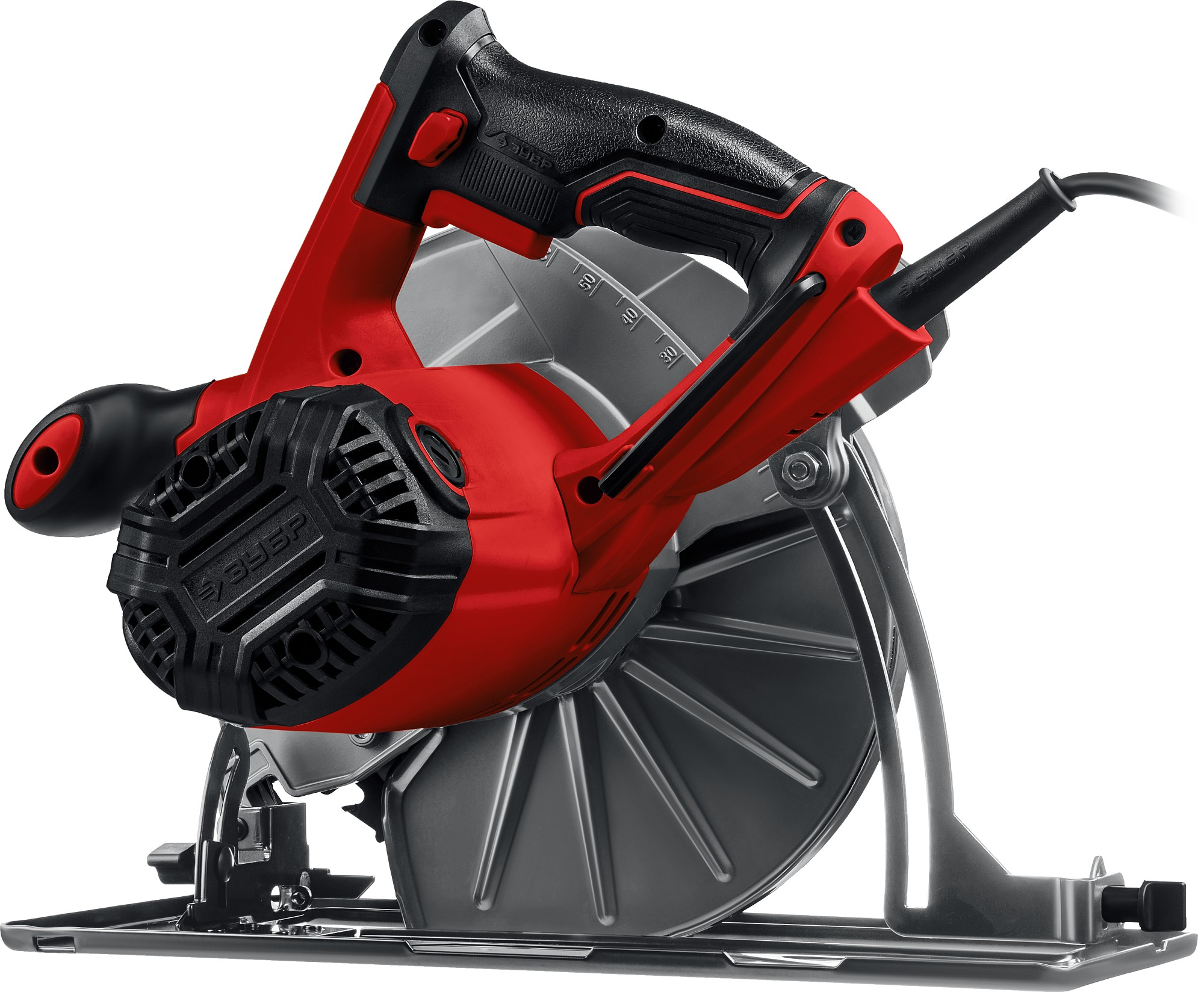 Пила циркулярна (дисковая) ЗУБР ПД-75 / d 210 мм. / 2000 Вт.